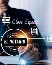 Cargar imagen en el visor de la galería, EL NOTARIO - CLASE ESPECIAL - 25 de Noviembre - Sin Trucos Humanos