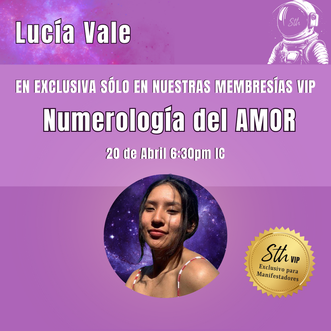 Numerología del Amor y Abril - con Luci - Especial ZONA VIP