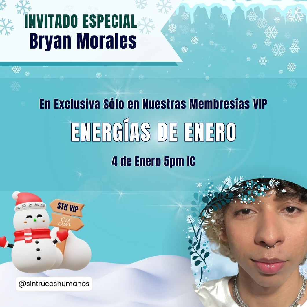 Energías de Enero con Bryan Morales