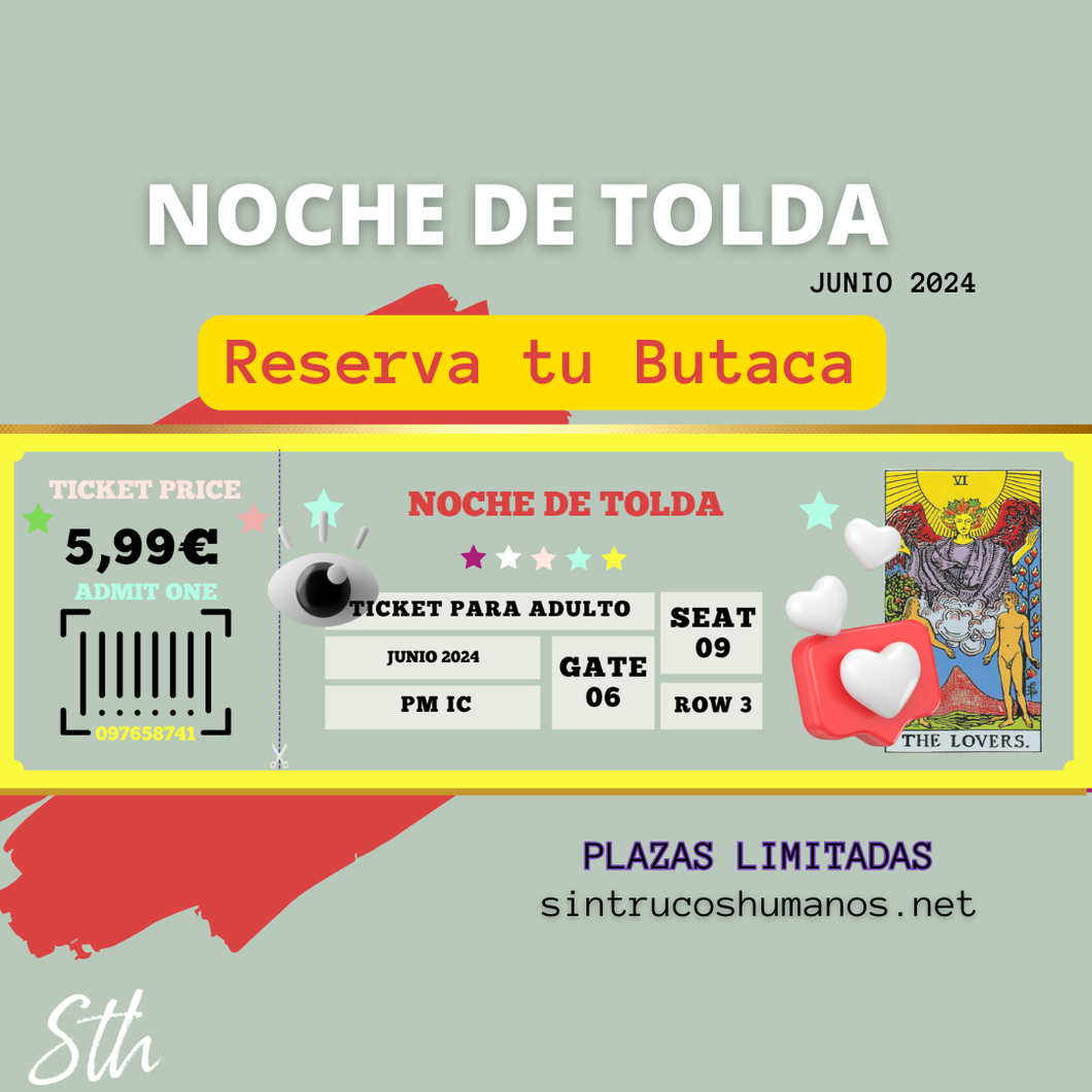 NOCHE DE TOLDA - Butaca Simple