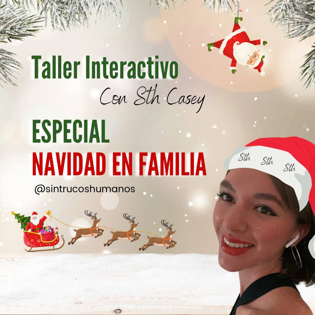 TALLER INTERACTIVO - Navidad en Familia con Casey