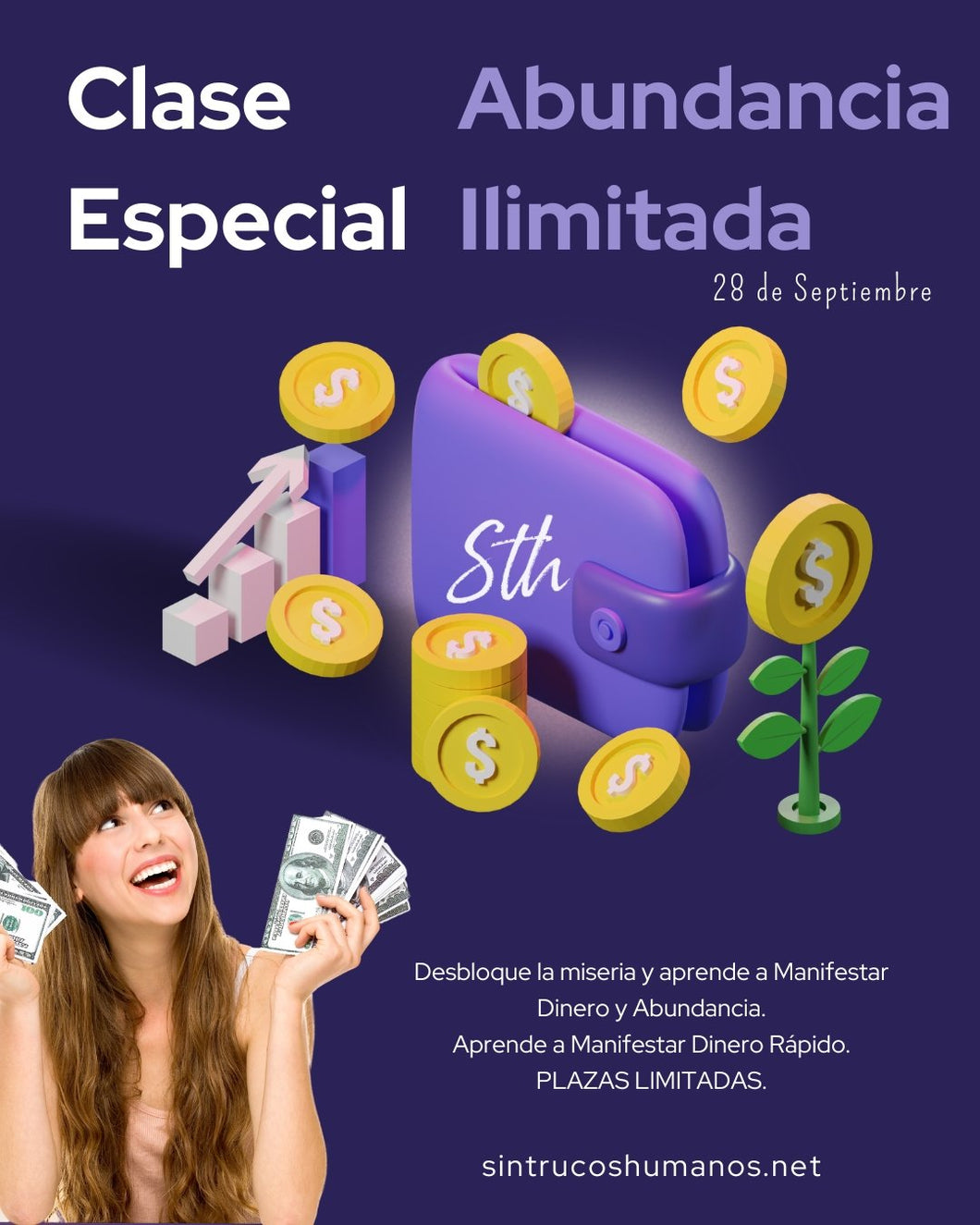CLASE ESPECIAL ABUNDANCIA ILIMITADA (Diferido) – Sin Trucos Humanos