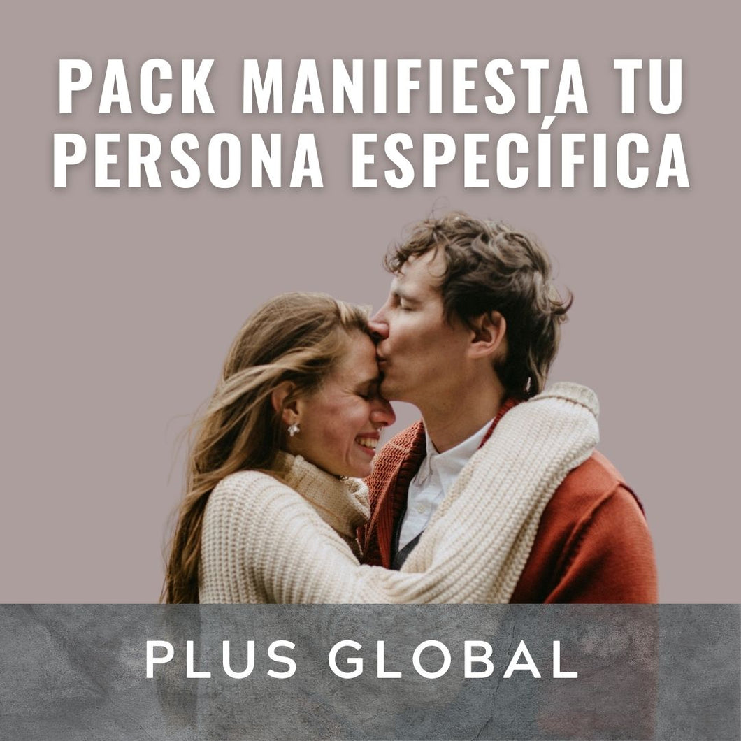 PACK de Clases: PERSONA ESPECIFICA PLUS GLOBAL (Ahorra) - Sin Trucos Humanos
